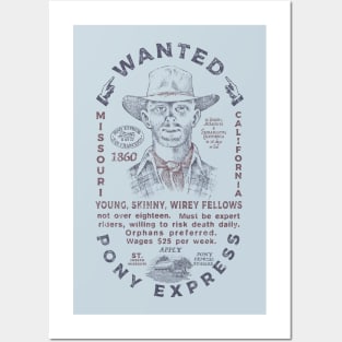 Pony Express Vintage Posters and Art